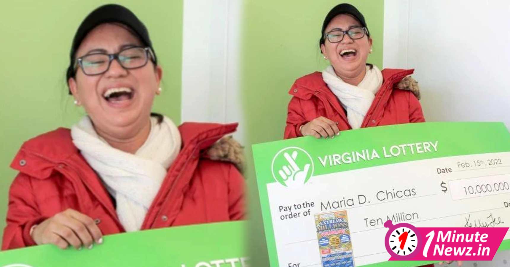 husband gifts wife lottery ticket on valentines day wins top price worth 10 million