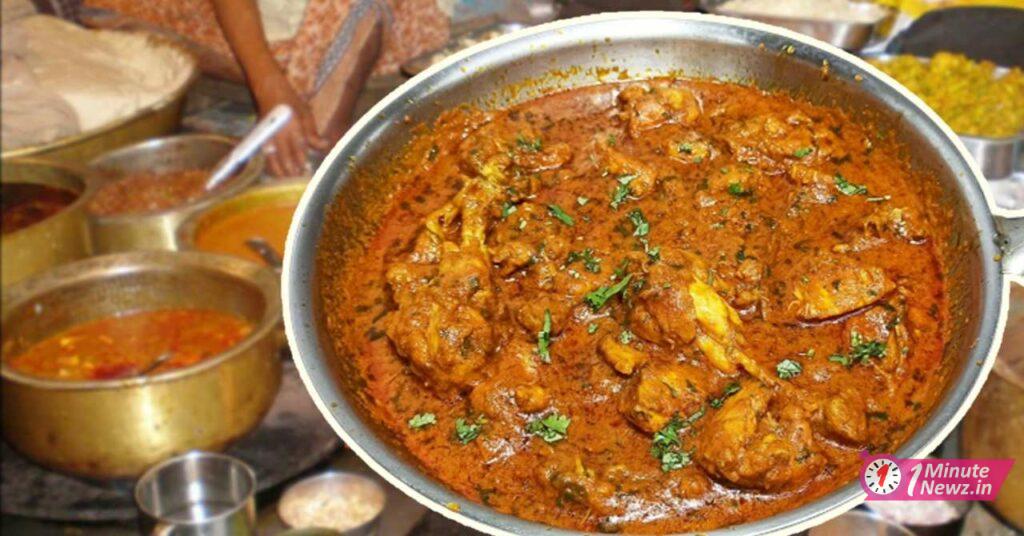 dhaba style chicken curry recipe