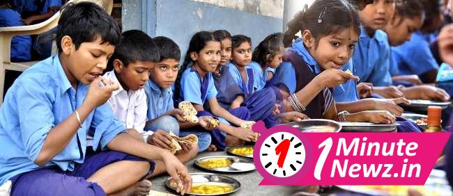 state government announced student get mid dey meal between summer vacation