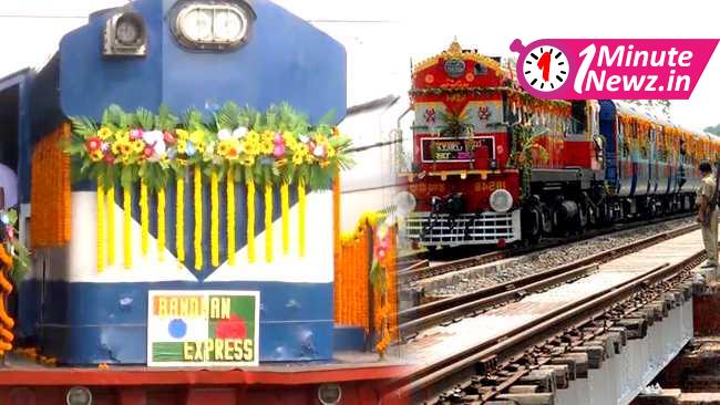 after two years bangladesh to india maitree express has starting