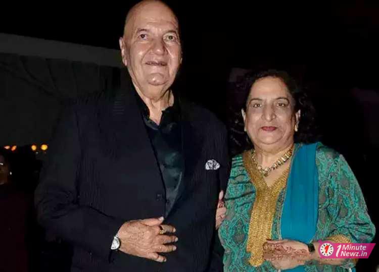 10 popular bollywood vilains wifes photo viral (prem chopra and his wife)