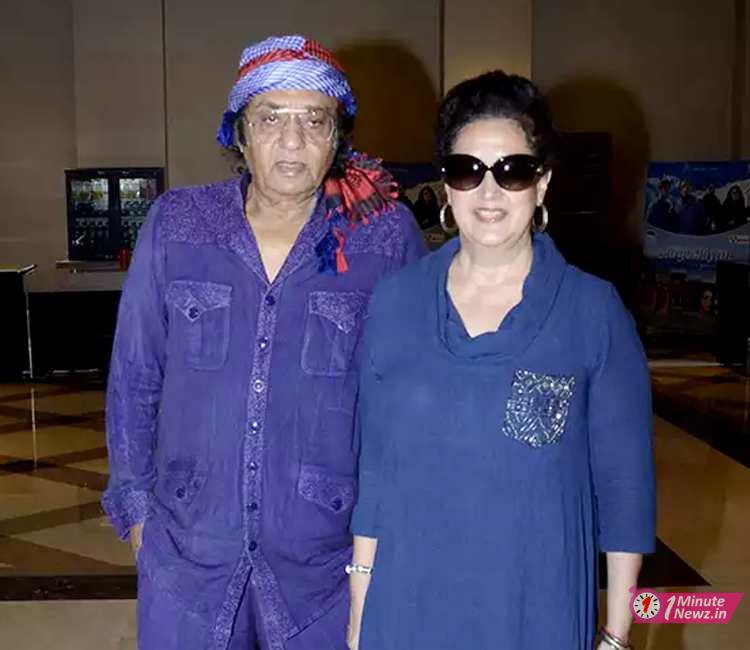 10 popular bollywood vilains wifes photo viral (ranjit bedi and his wife)