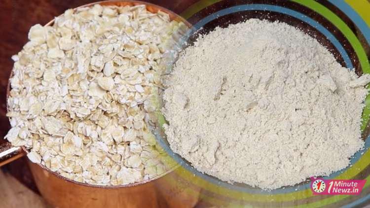 healthy tasty oats paratha and bundi raita recipe 1