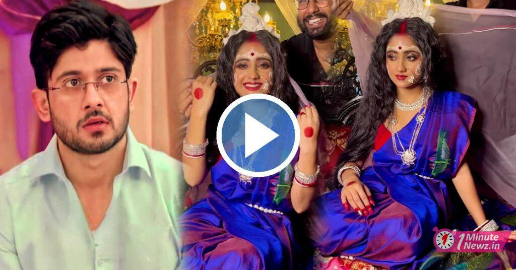 mithai serial soumitrisha kundu bridal photoshoot video