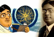 satyendra nath bose in google doodle for his contributions to physics