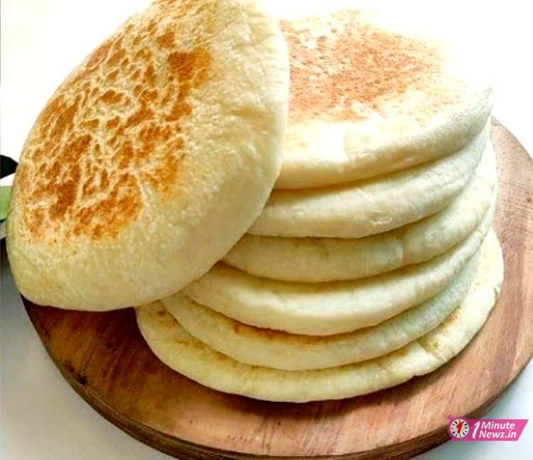 soft tasty naan ruti making recipe 1