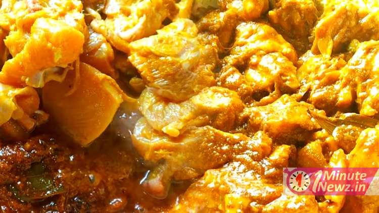 tasty chicken kosha recipe (chicken kosha)