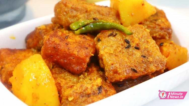 tasty and soft dhokar dalna recipe 1