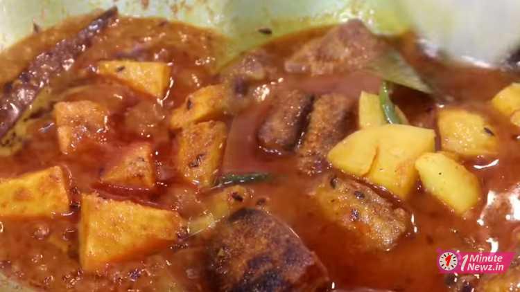 tasty and soft dhokar dalna recipe 4