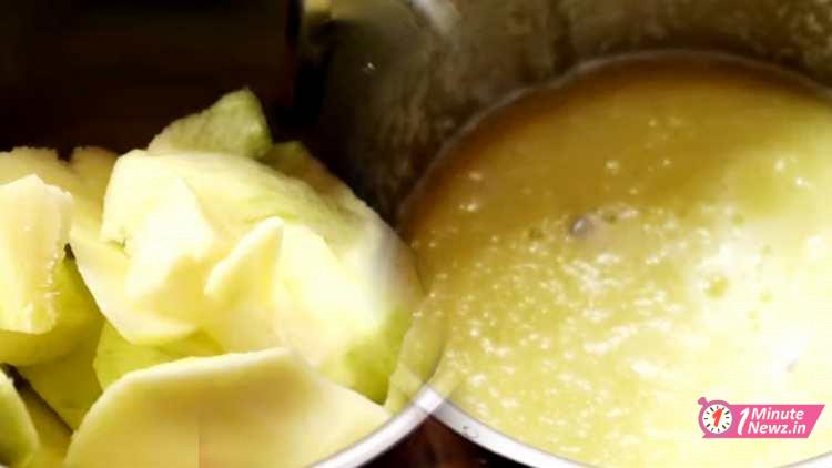 monohora sweet making with kancha aam recipe