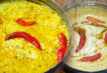 sorshe posto motordal bhapa recipe