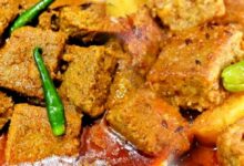 unique style potol dhokar dalna recipe