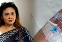 tollywood actress sreelekha mitra get serious injuri