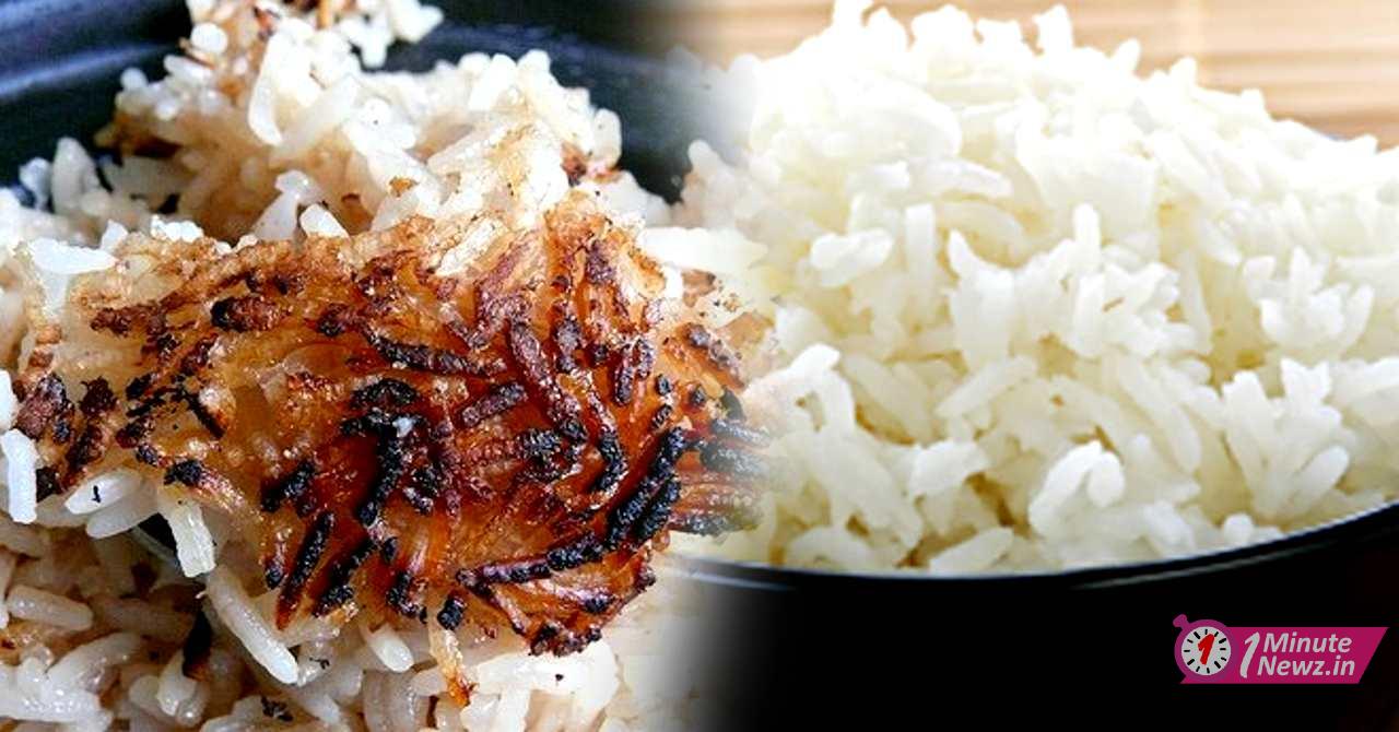 how to remove burnt smell when rice is burnt