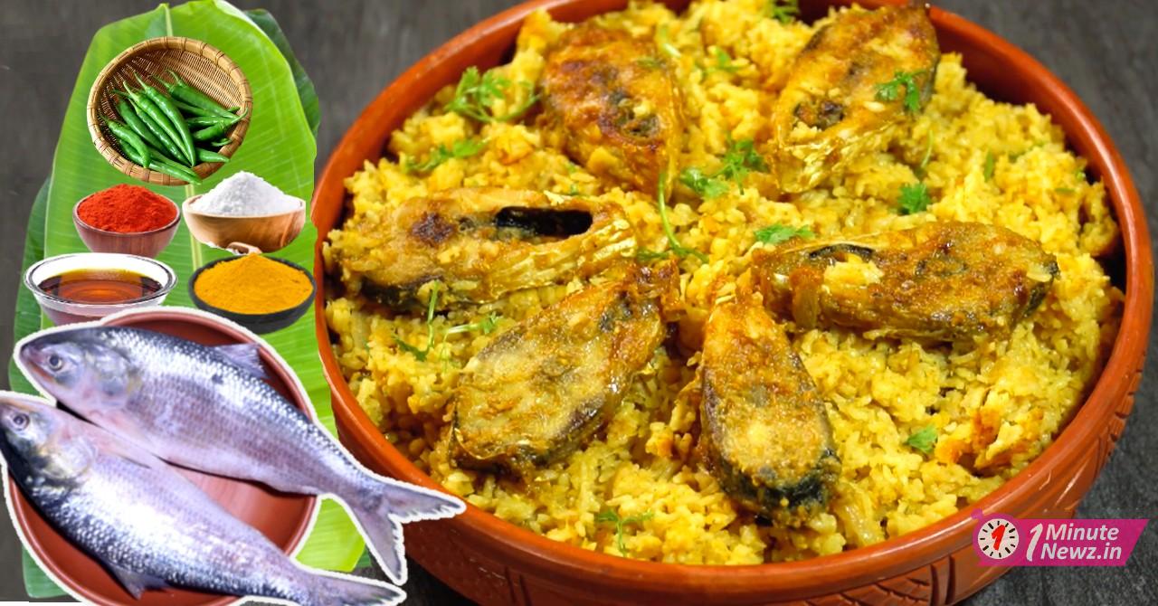 bengali style ilish macher khichuri recipe