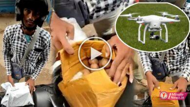 man orders drone from meesho gets 1 kg potato deliveried