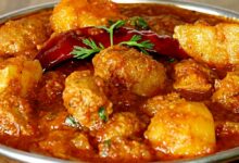 soya chunks aloo curry recipe