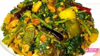 palong recipe with winter vegetables