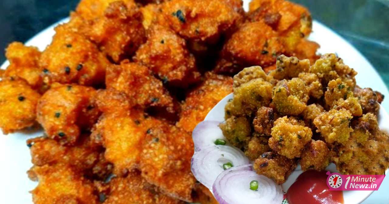 tasty and unique khoier pokora recipe