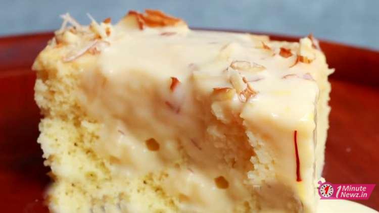 tasty malai cake