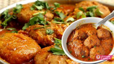 tasty chingrir pur bhora echor recipe