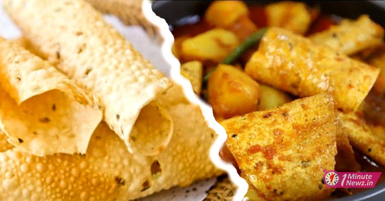 tasty papad curry recipe