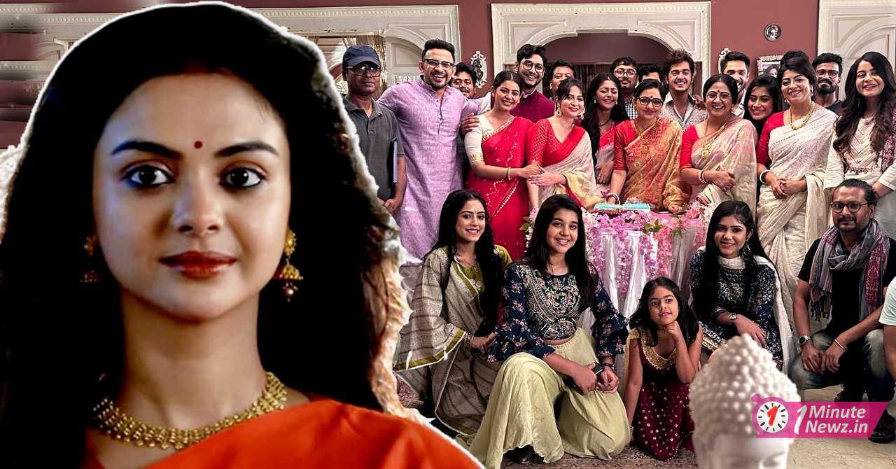 gaatchora serial team celebrate 500 episode without solanki roy