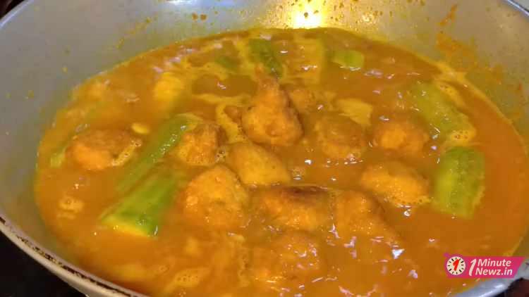 recipe jhinge aloo borar jhol