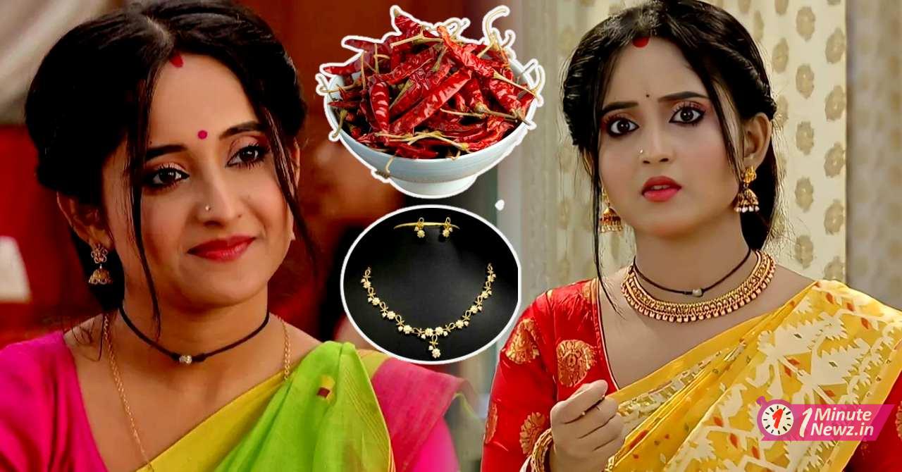 soumitrisha received a gift of burnt chili from bangladesh on mithai serial last day shooting