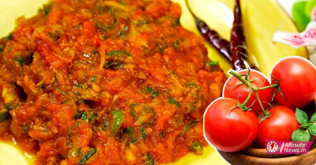 tasty tomato bharta recipe