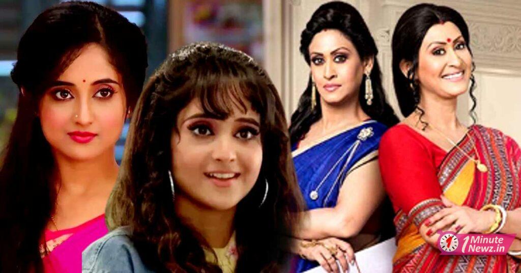 these 4 actress in same time acting on two role in one serial