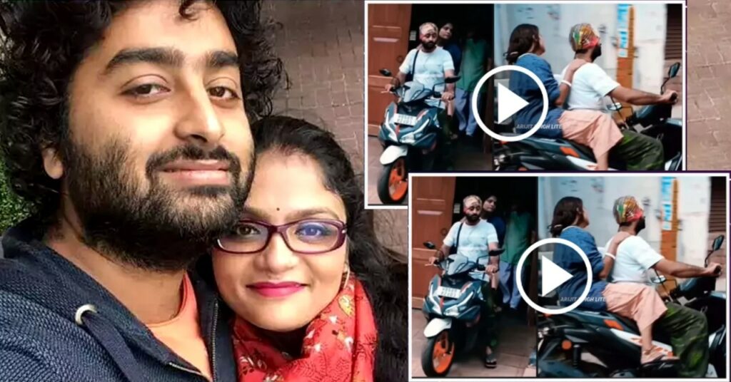 arijit singh with wife koel roy going togather video viral on social media