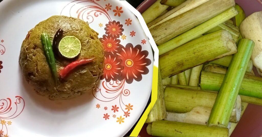 tasty kochu shak recipe