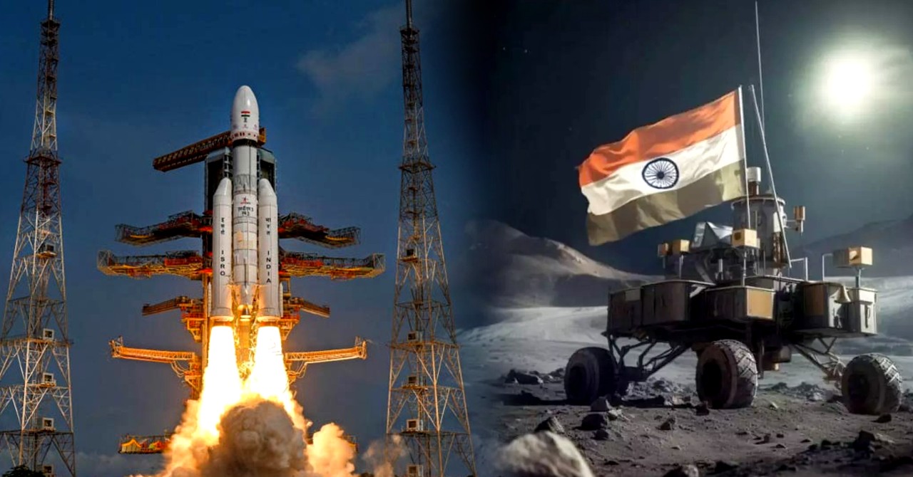 india made history isro's chandrayaan 3 successfully soft land on moon's surface