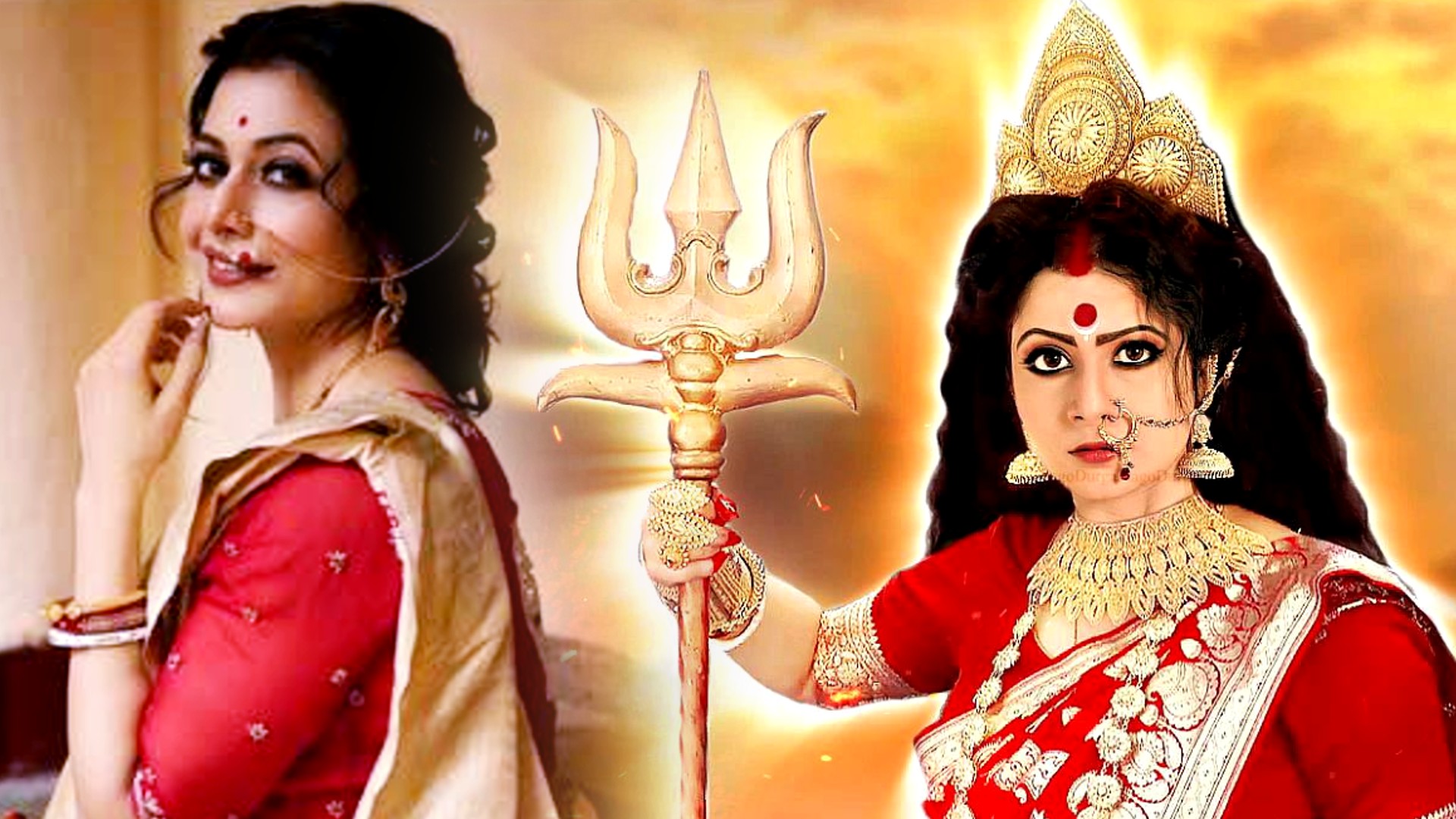 is this year in mahishasurmardini actress koel mallick play ma durga character