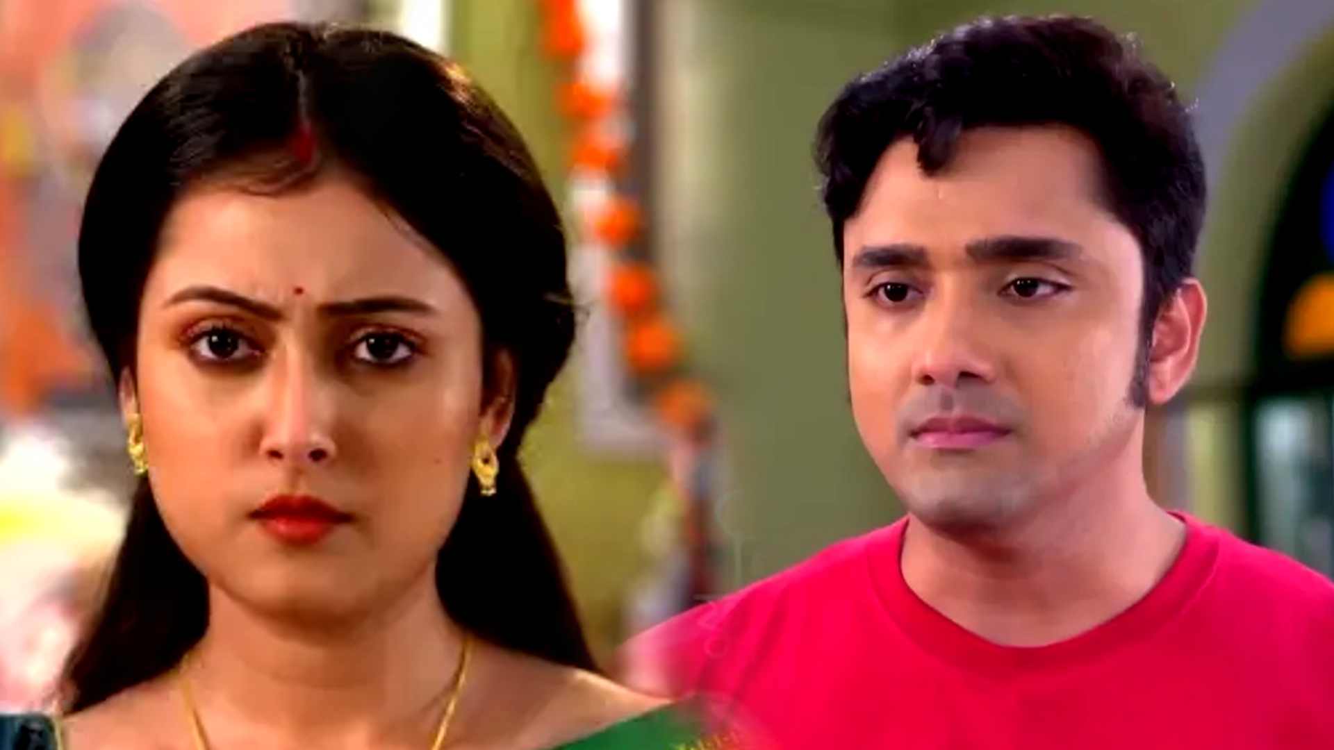 audience laughed to see neem phooler madhu serial srijan parna fight for divorce