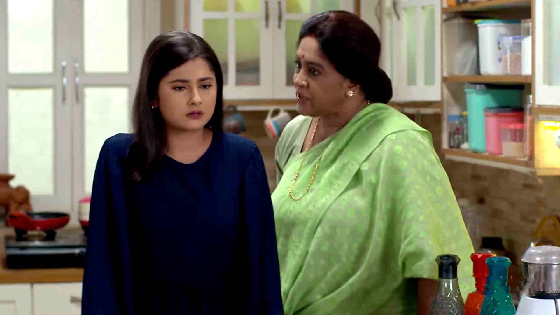 icche putul serial mayuri's mother advice her to stop mad behind souraneel