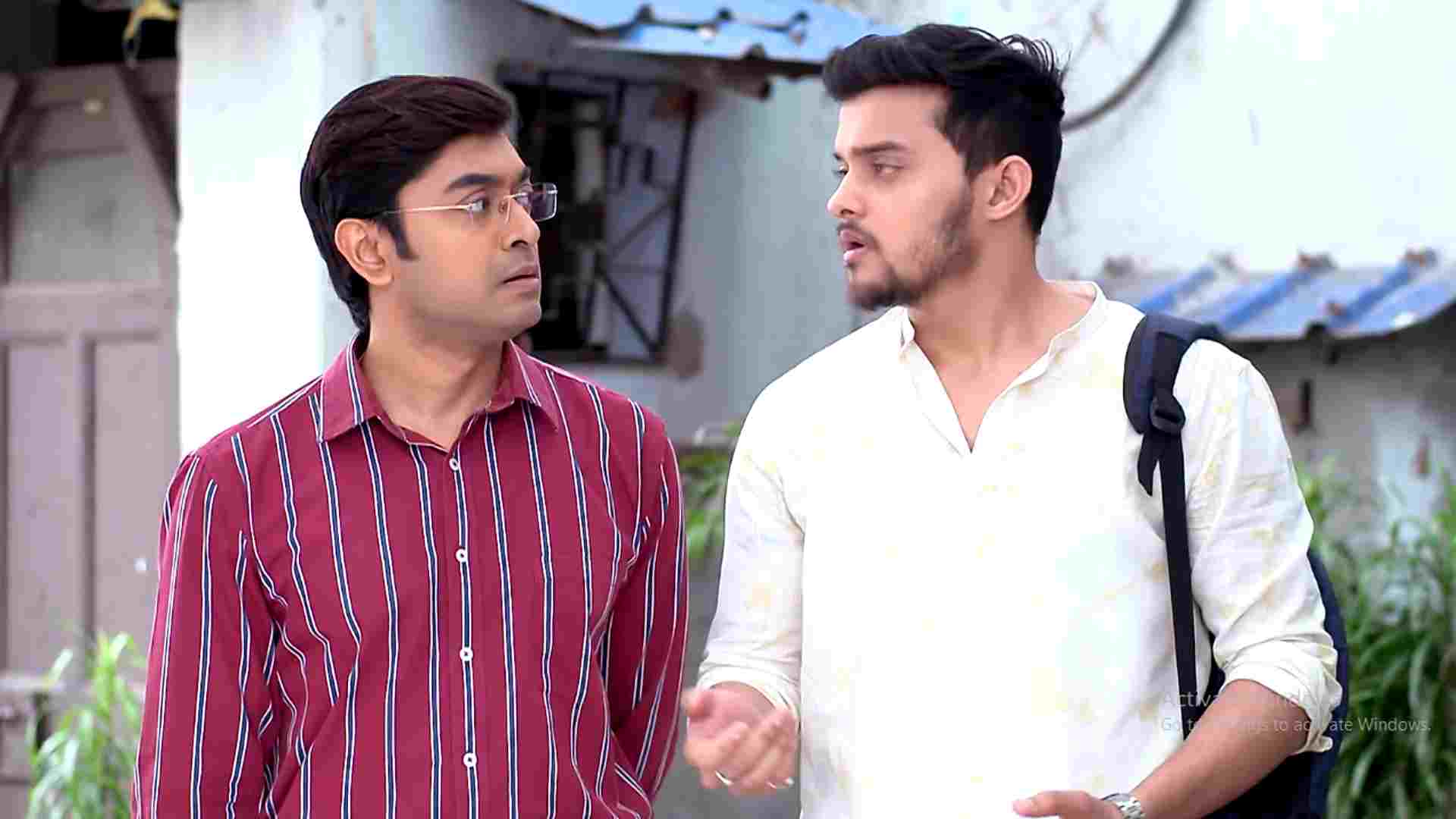 kar kache koi moner katha serial parag and palash in trouble