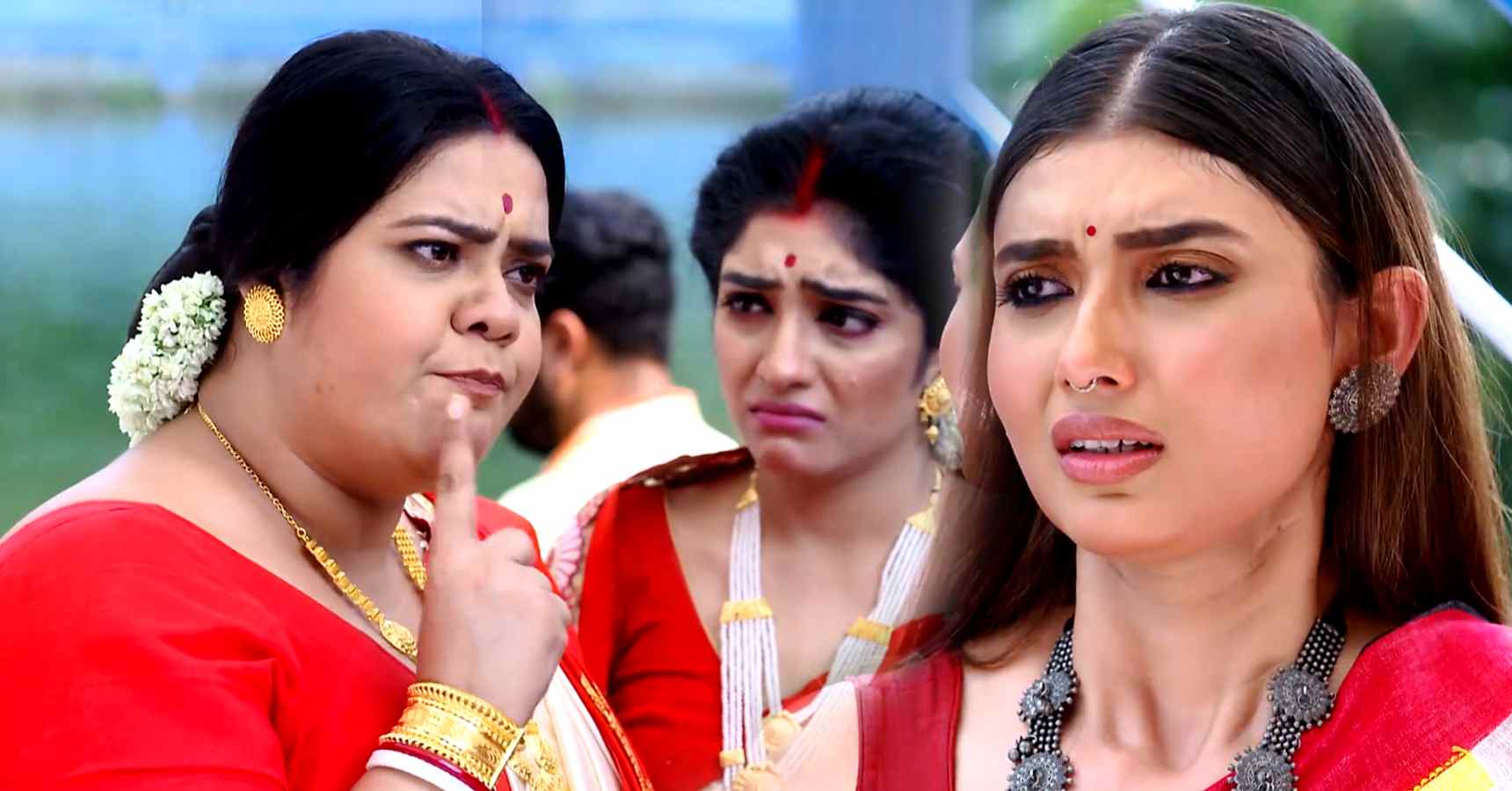 neem phooler madhu serial isha try to kill parna