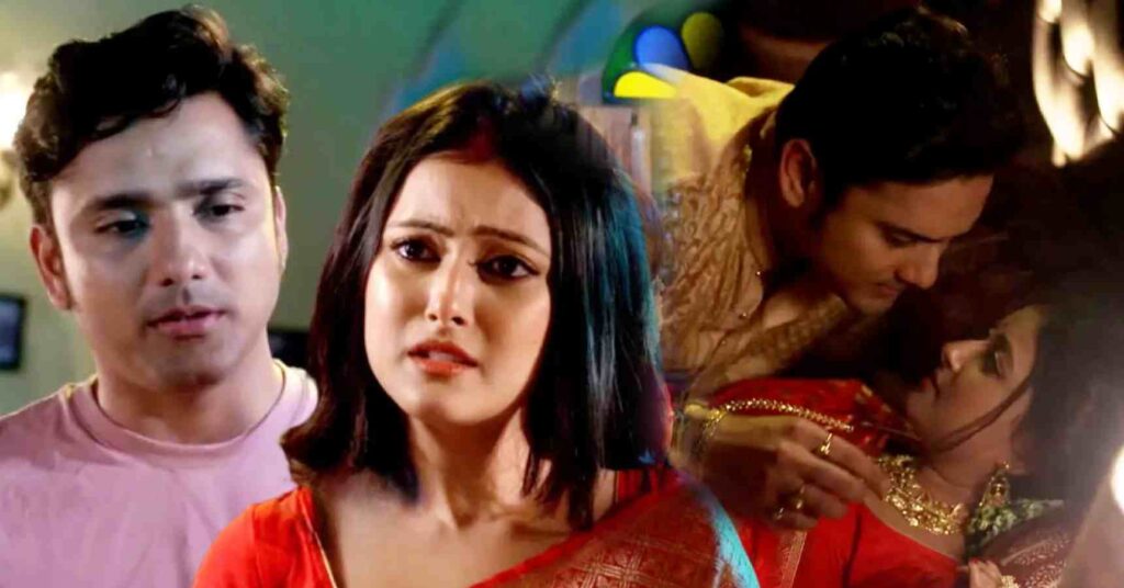 neem phooler madhu serial netizen angry to see srijan's behaviour