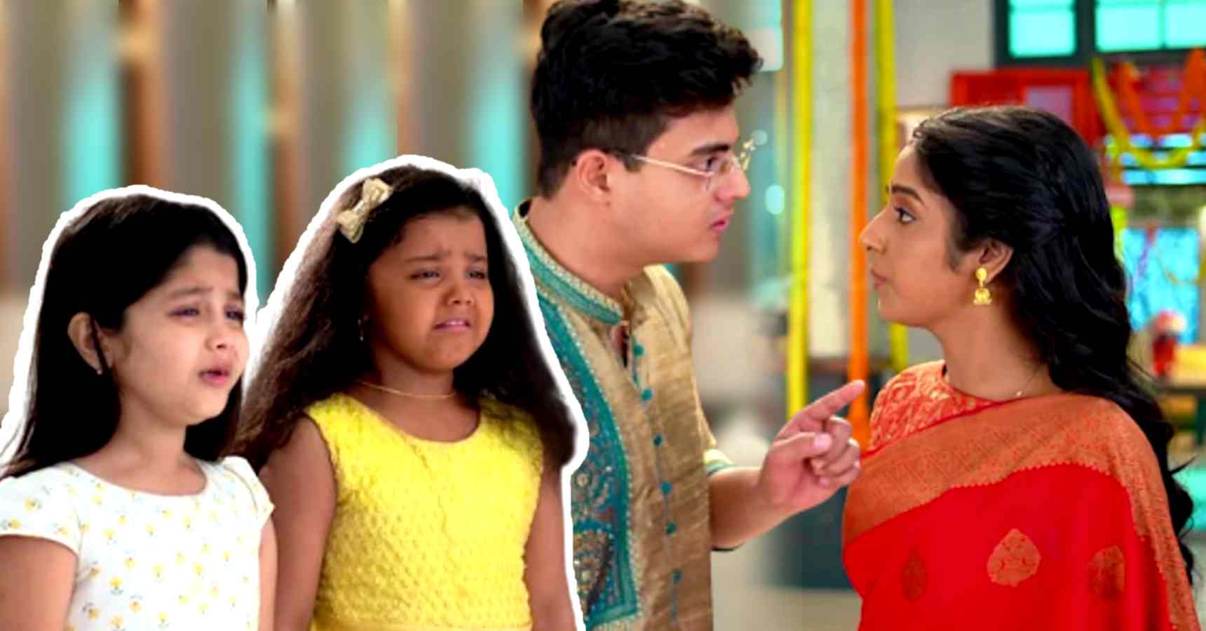 anurager chowa serial surja and deepa into fight for her daughters