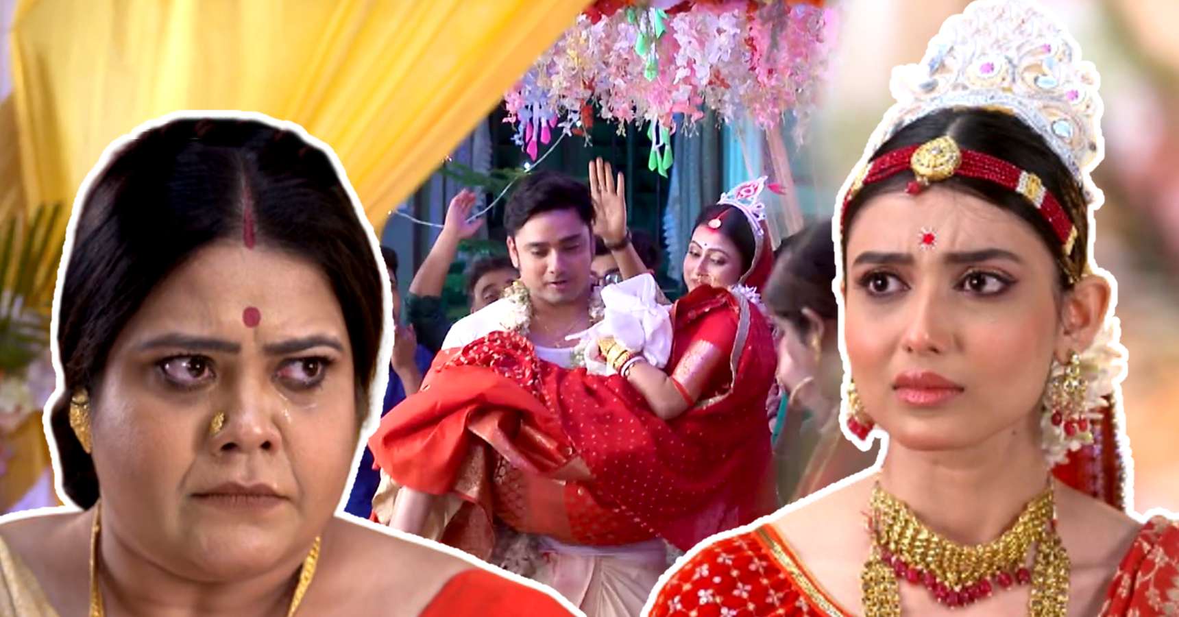 neem phooler madhu serial srijan ran with parna from mandap