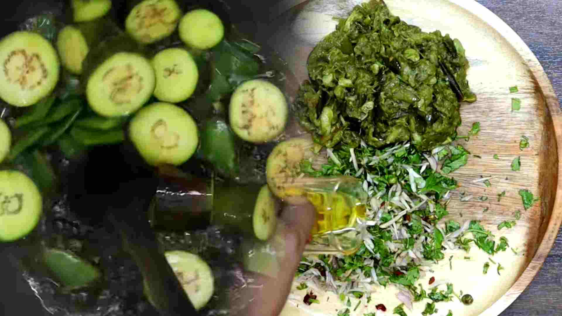 sim begun bharta recipe