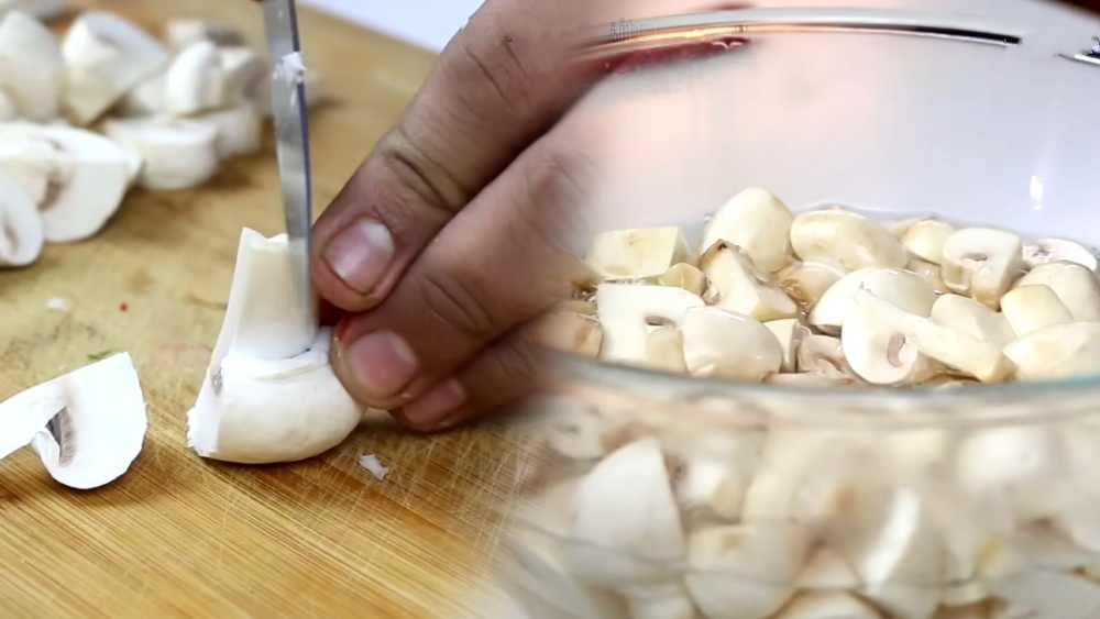 tasty matar mushroom recipe