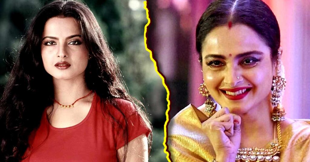 bollywood actress rekha revel the truth behind her makeover