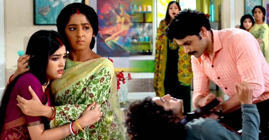 anurager chowa serial arjun beat viktar for torture