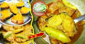 bengali style mango katla recipe, আম কাতলা রেসিপি