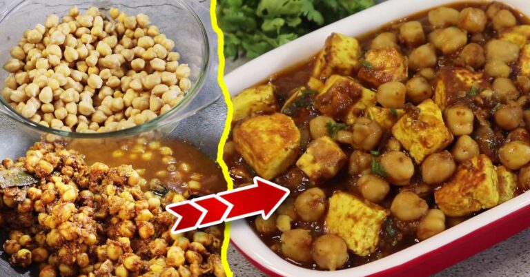 Pure Veg Chana Paneer Masala Recipe