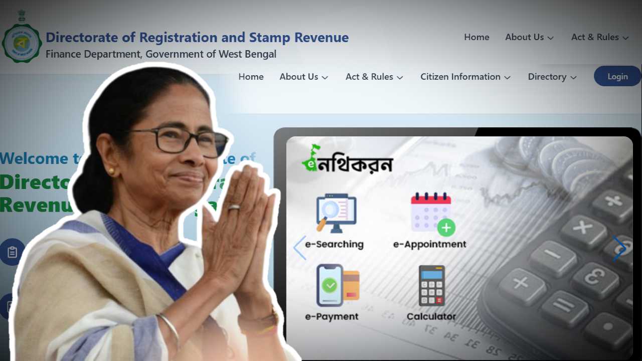 government of west bengal new portal for land registration