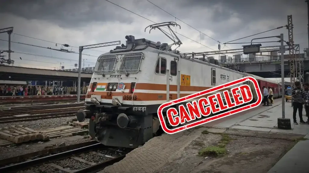 trains cancelled for 18 days list announced by indian railways